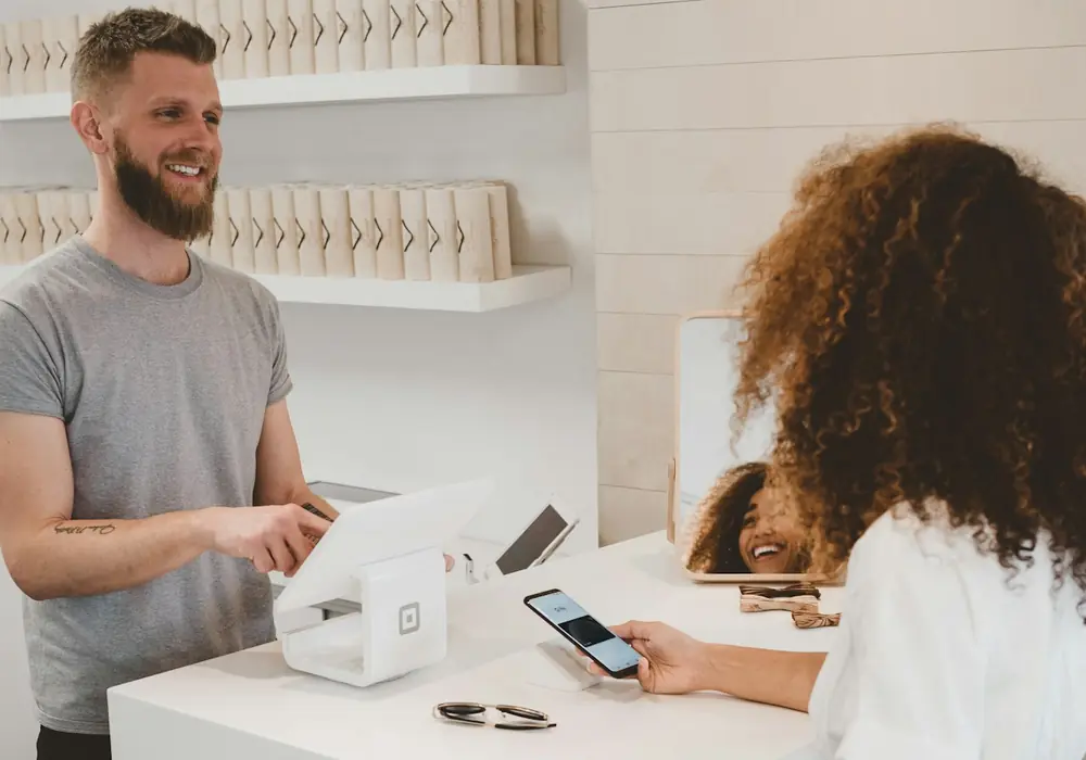 Restaurant POS integration at the counter alongside the order management system