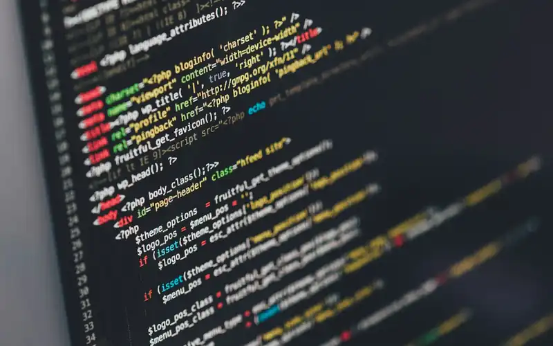 WordPress and WooCommerce development — custom theme, plugin and online store code on screen
